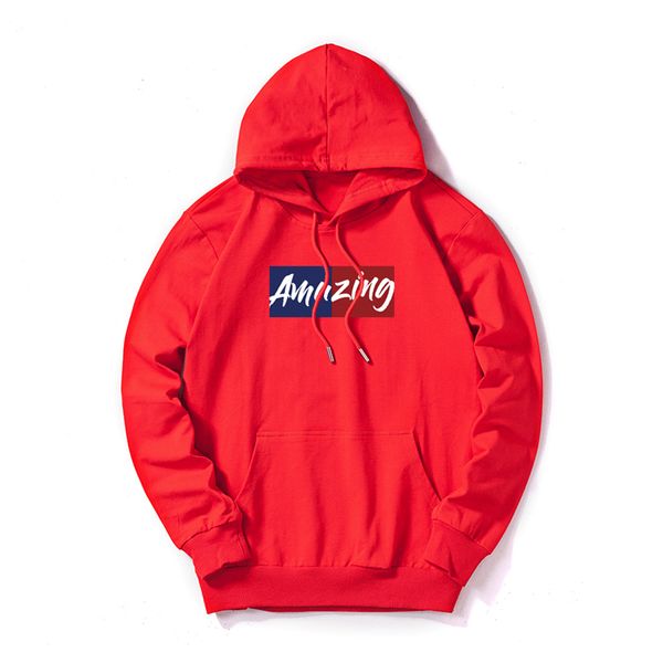 fall winter mens designer hoodies mens clothing men designers sweatshirt fashion hoodies long sleeve clothing five colors m-5xl available, Black